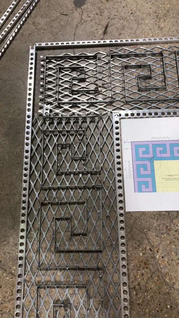 Galerie de Galatoire's Terrazzo Floor Progress 02