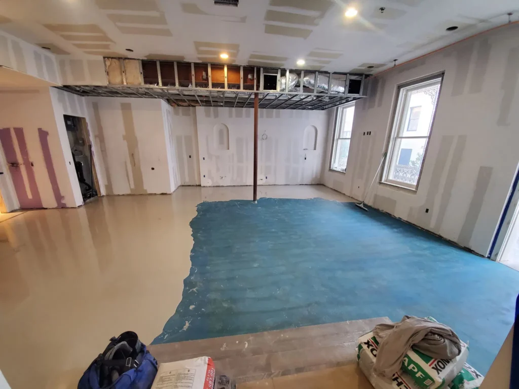 Galerie de Galatoire's Terrazzo Floor Progress 04